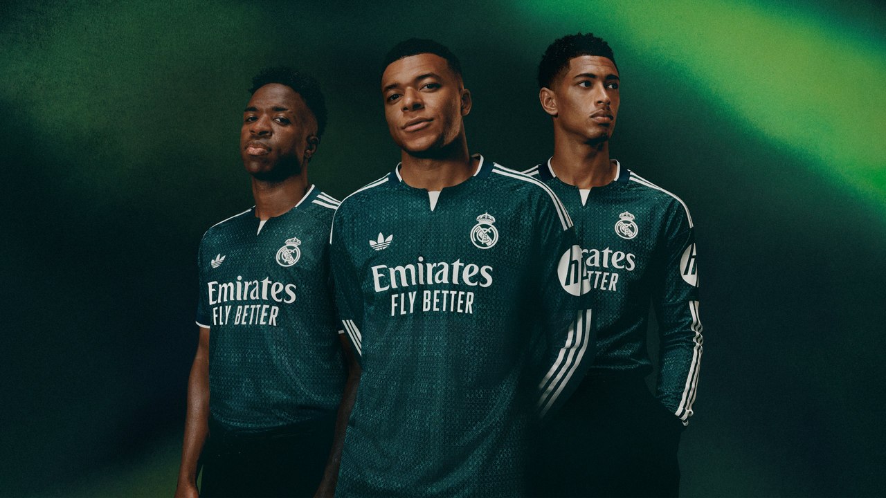 El Real Madrid desvela su segunda equipación para esta temporada: vuelve el verde oscuro