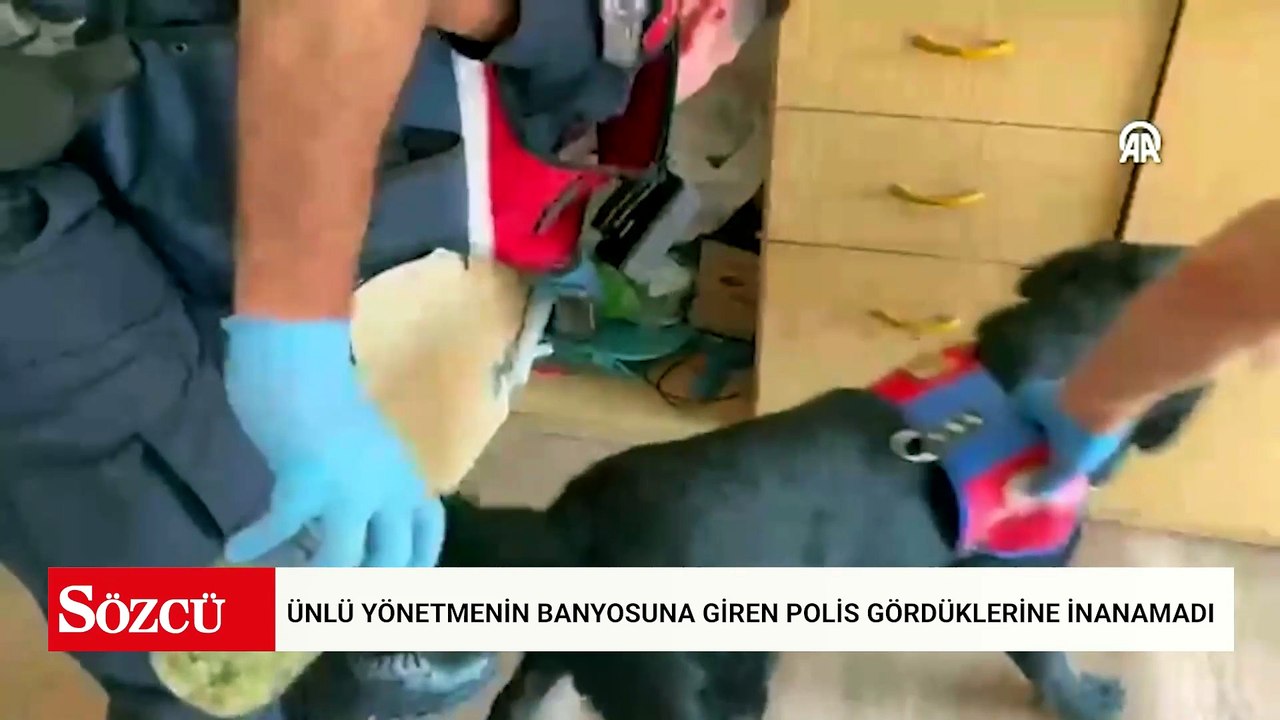 Ünlü yönetmenin banyosuna giren polis gördüklerine inanamadı