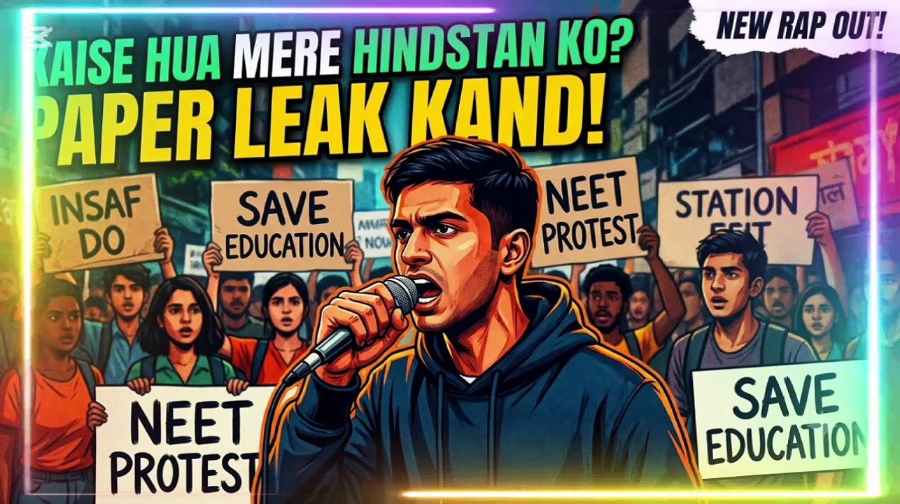 Paper leak protest rap Song | NEET Paper leak protest | Cjp protest |  Sonam Wangchuk Bhook Hartaal | Sonam Wangchuk protest