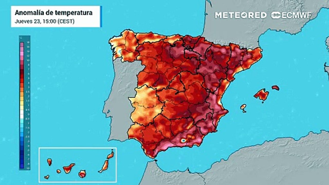 El descenso térmico será evidente en amplias zonas del país.