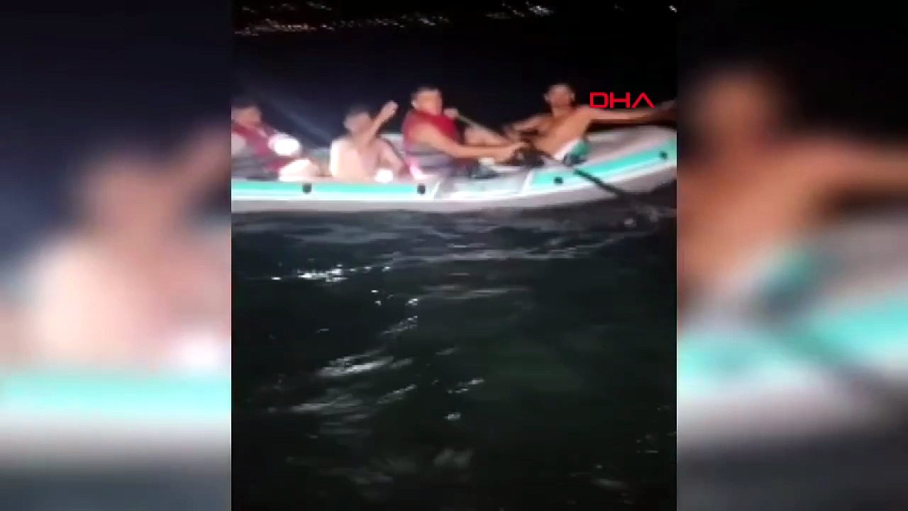 Fırtına SUP board tutkunlarını gölde yakaladı! 35 kişi mahsur kaldı