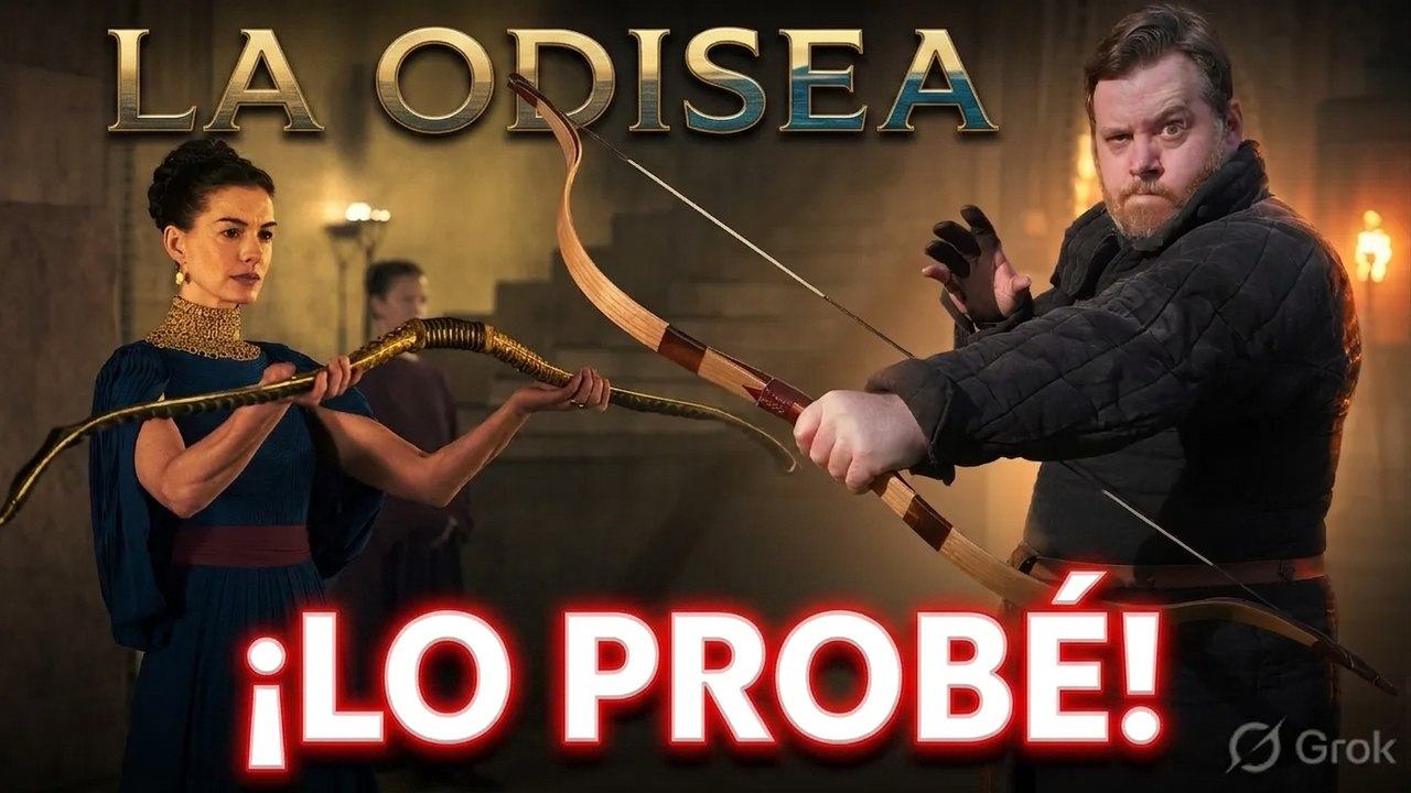 ¿Podrías encordar un arco de guerra como Ulises en La Odisea?