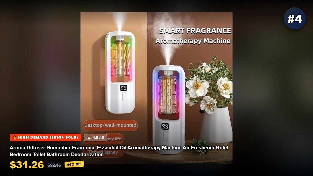 Why Everyone Is Buying Retro Humidifier - Charcoal Flame Humidifier Aromatherapy Essential Oil Diffuser 300ml Mist Ultra...
