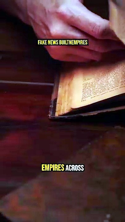 Fake News Built Empires? 🤯
