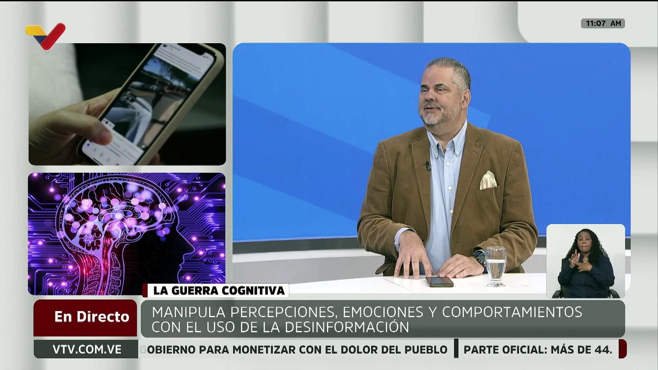 Experto Brito: La información que se transmite en RR. SS. siempre debe buscar el bien común