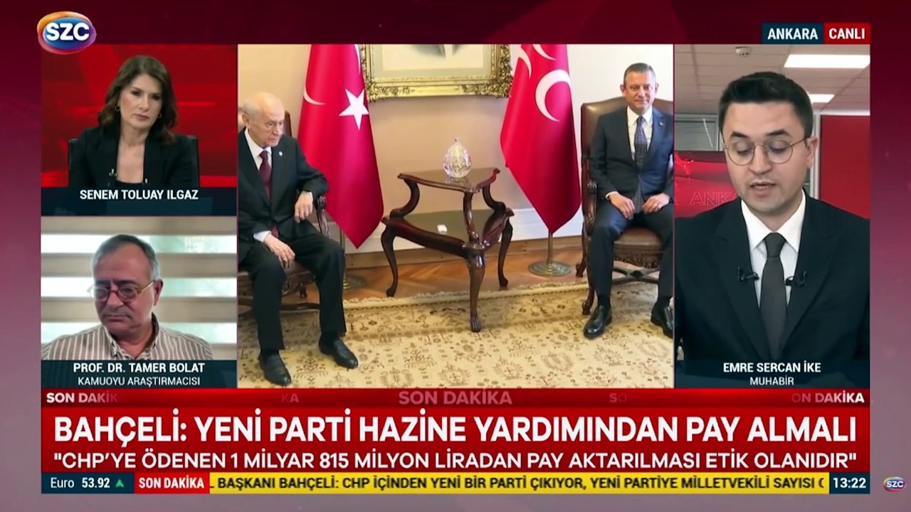 Bahçeli: Yeni parti hazine yardımından pay almalı