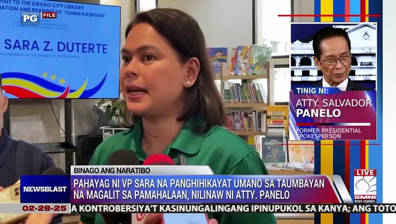 VP Sara encouraging filipino to be angry is a f...