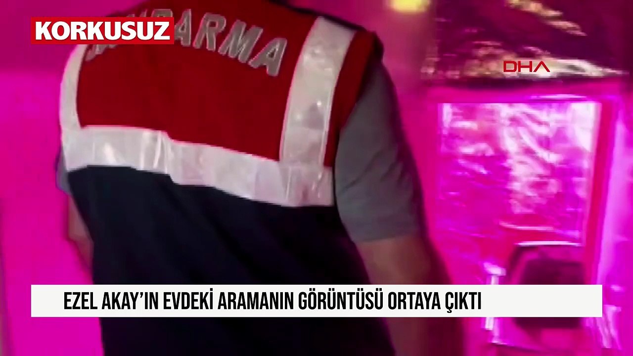 Ezel Akay'ın evindeki aramanın görüntüsü ortaya çıktı