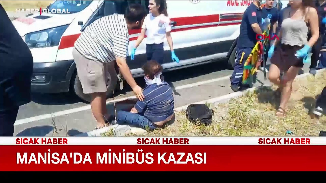 Manisa'da feci kaza: Ölü ve yaralılar var