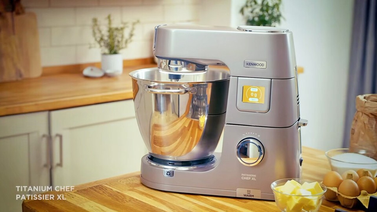 Kenwood Titanium Chef Patissier XL – die britische Marke stellt die Features der smarten Küchenmaschine vor