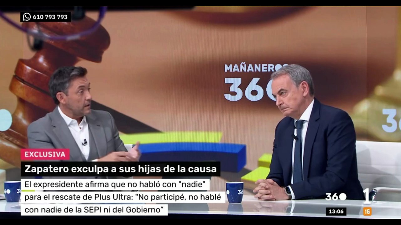 Zapatero habla por primera vez de sus joyas