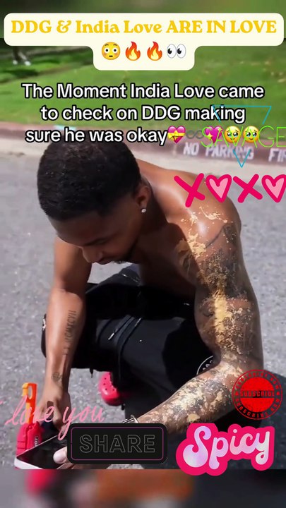 The wholesome moment India love helped out DDG after funnyMike's goons got him😭💔#ddg #shorts