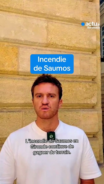 Incendie de Saumos : point sur la situation