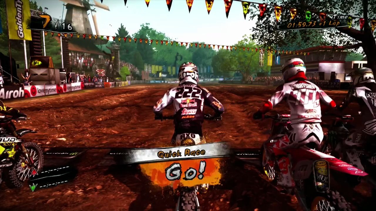 A Three Lap Race (MUD: FIM Motocross World Championship)