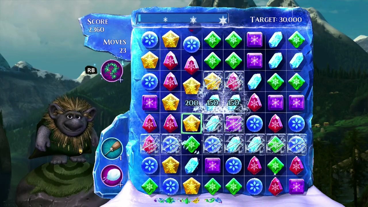 It's Time To Beat This Level (Frozen Free Fall: Snowball Fight)