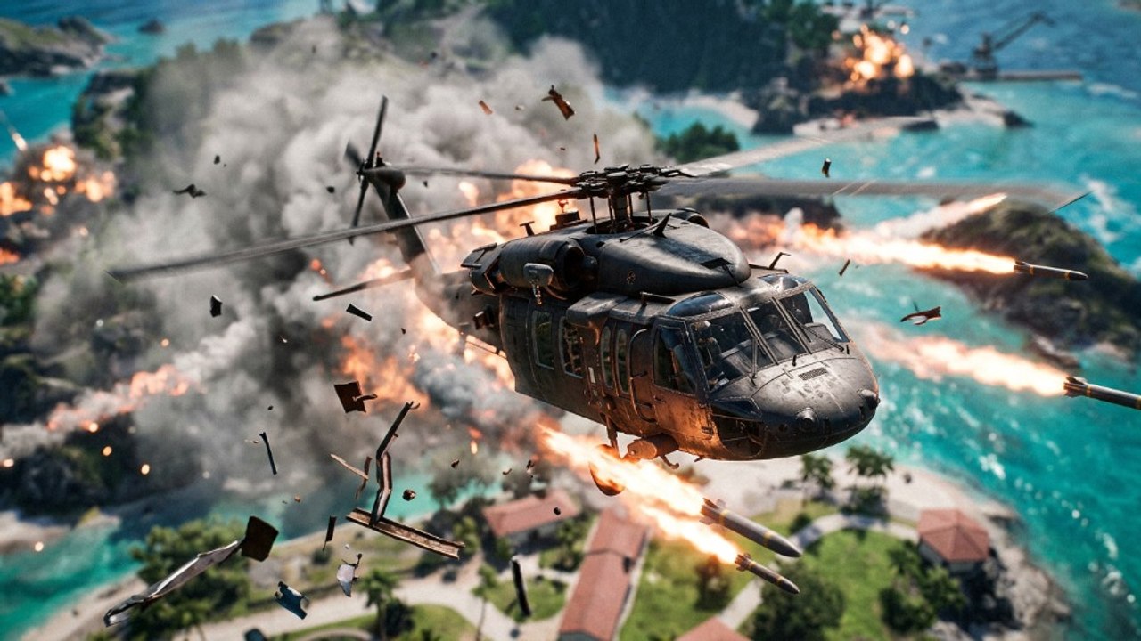 Blackhawk's Nearly Shot Down at TSURU-RIFF in Battlefield 6 - Season 4