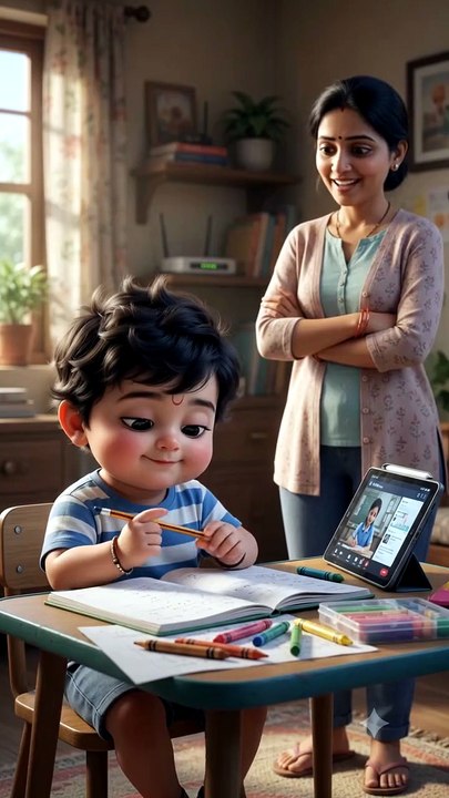 Toddler explains Wi-Fi buffering