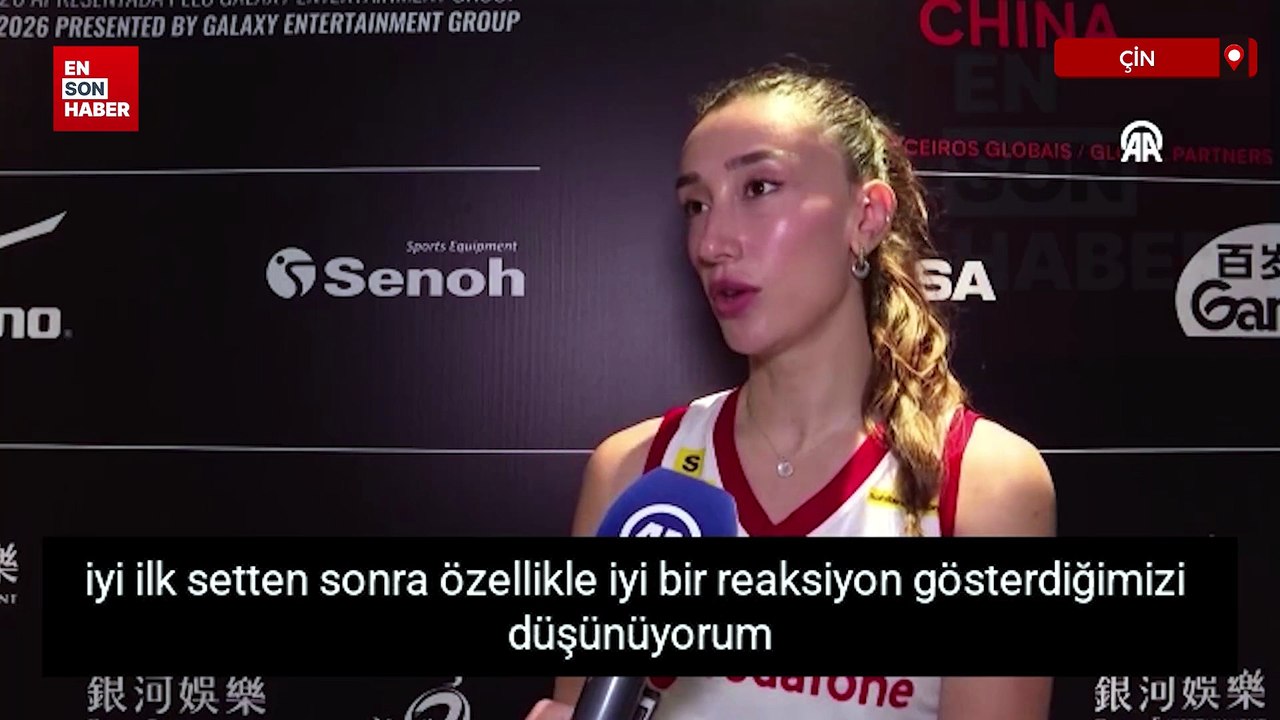 Hande Baladın: Kanada maçı öncesi zor olacağını biliyorduk