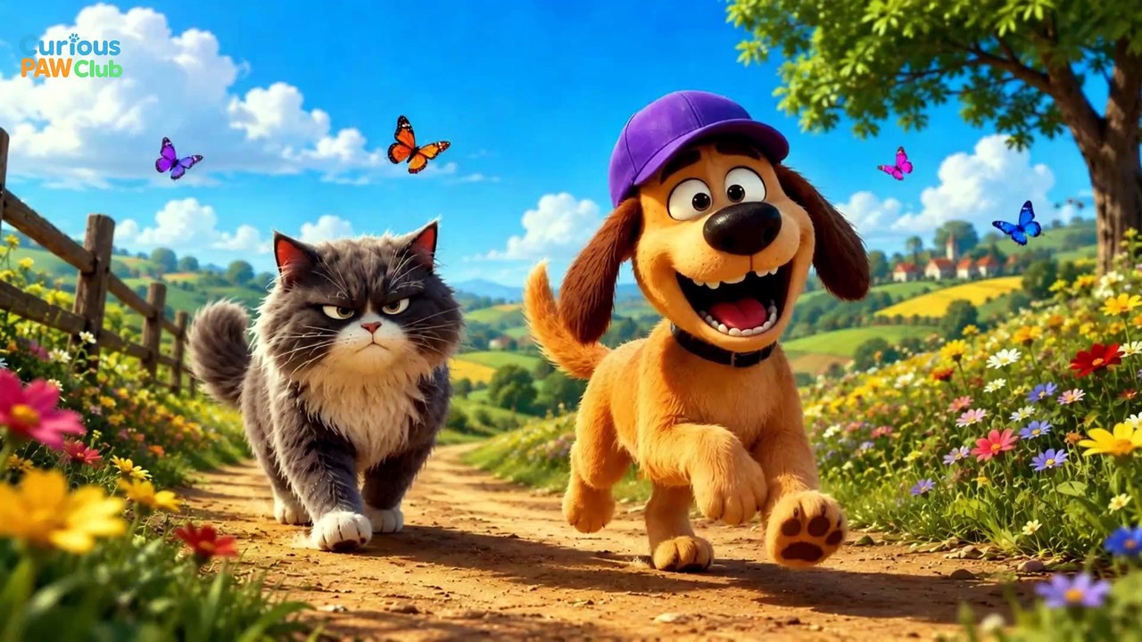 Grumpy Cat vs Happy Dog: Who Will Win the Smile Challenge?