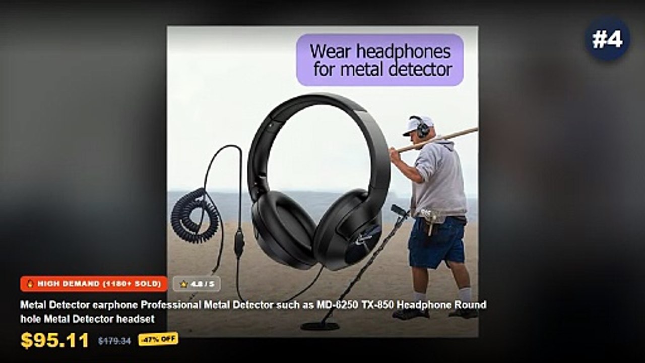 Ultimate Guide to the Best Smart Metal Detector - Metal Detector Earphone Professional Metal Detector for TC 500 TC 600 ...