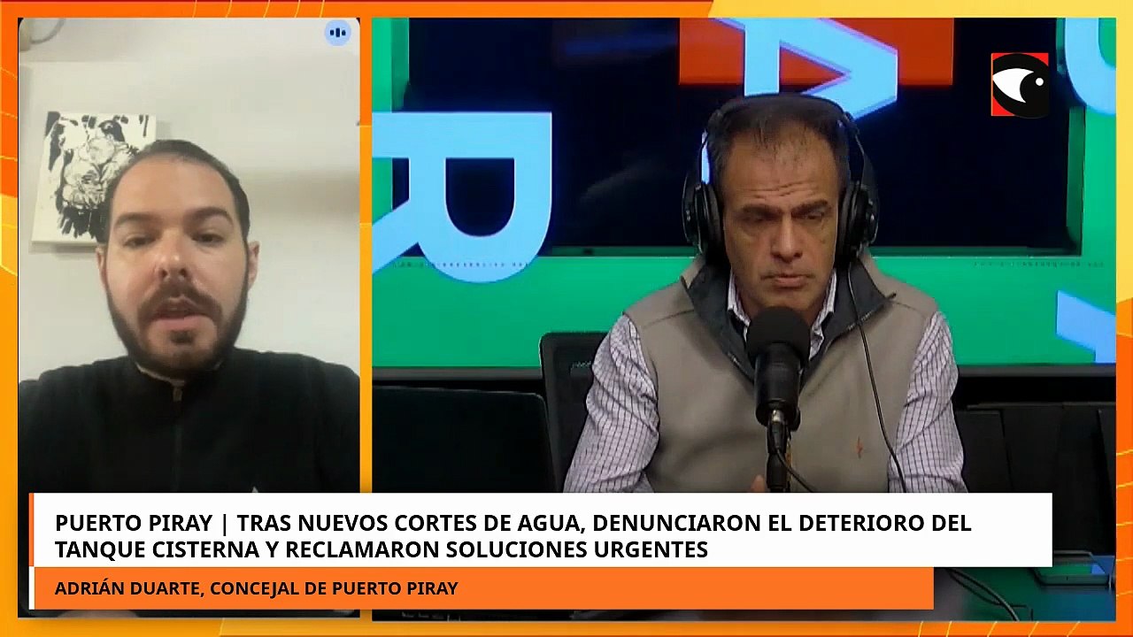 Puerto Piray | Denunciaron el deterioro del tanque cisterna tras nuevos cortes de agua