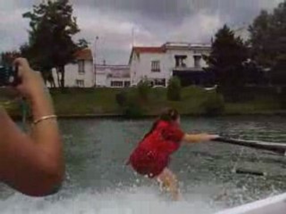 Marion Baptème de ski nautique