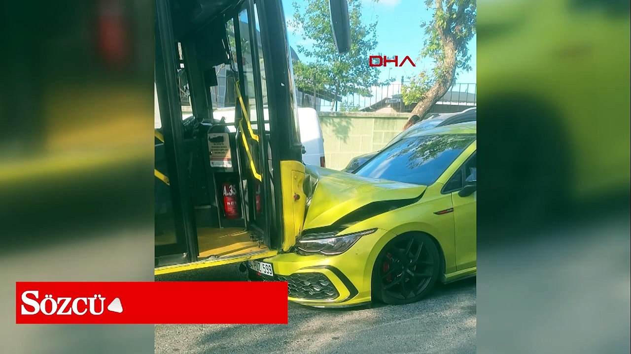 Gaziosmanpaşa'da ecza deposuna silahlı saldırı: Şüpheli kaçarken İETT otobüsüne çarptı