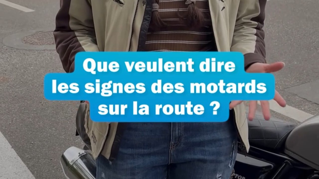 Que veulent dire les signes des motards sur la route ?