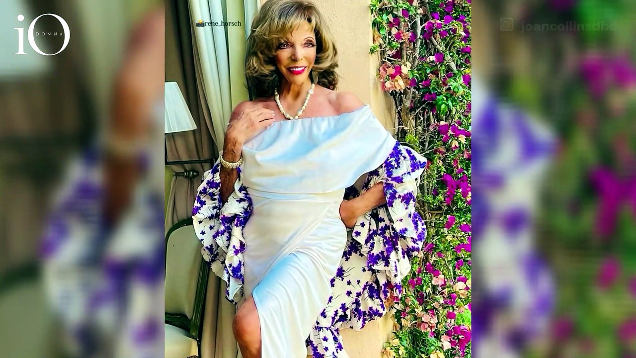 Joan Collins, 93 anni, riporta in vita lo stile "Dynasty"