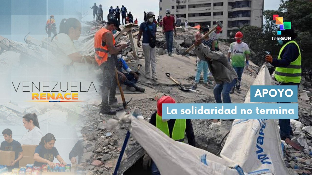 Voluntarios en La Guaira mantienen apoyo a casi un mes del doblete sísmico