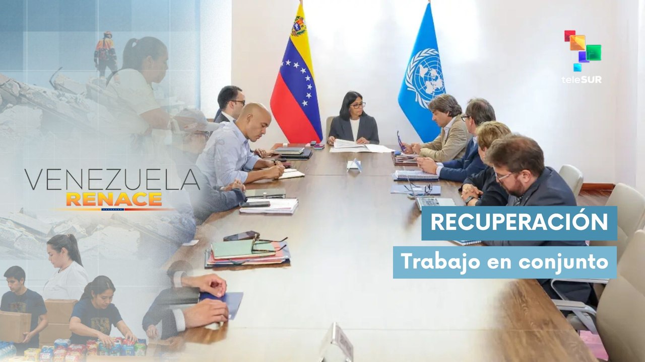 Entrevista | Venezuela aborda coordinación del plan de recuperación