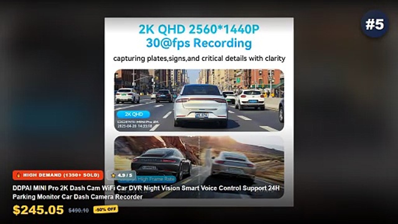 Cheap & Best Mini Dash Cam Unboxing & Review - DDPAI MINI Pro 2K Dash Cam WiFi Car DVR Night Vision Smart Voice Control ...