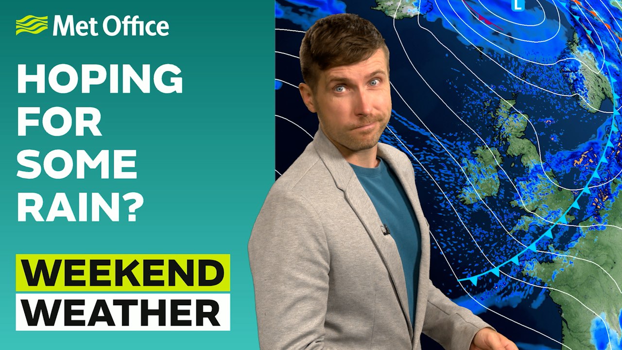 Weekend weather 23/07/2026 – A different side of summer  – Met Office weather forecast UK