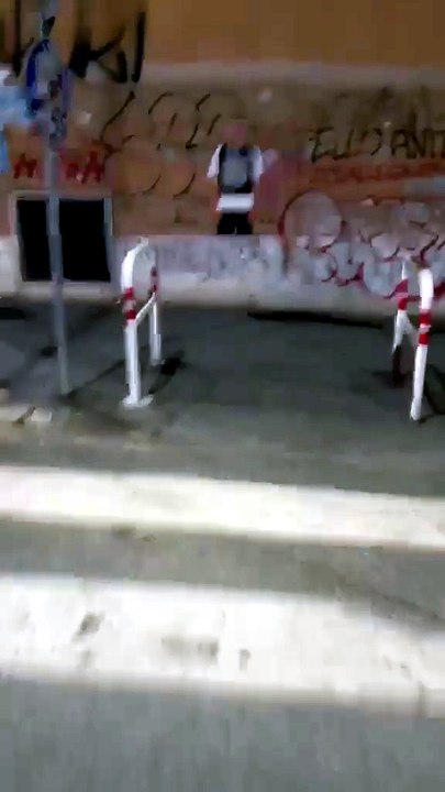 Harry Greb imprime Fakir sui muri di Roma, l'opera al Tufello