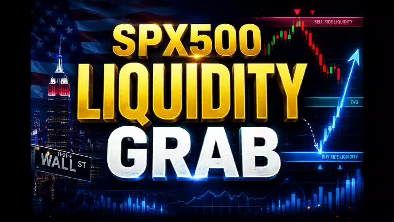 SPX500 NY Session | Liquidity Grab & SMC