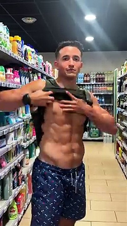The secret to get abs !! 😂