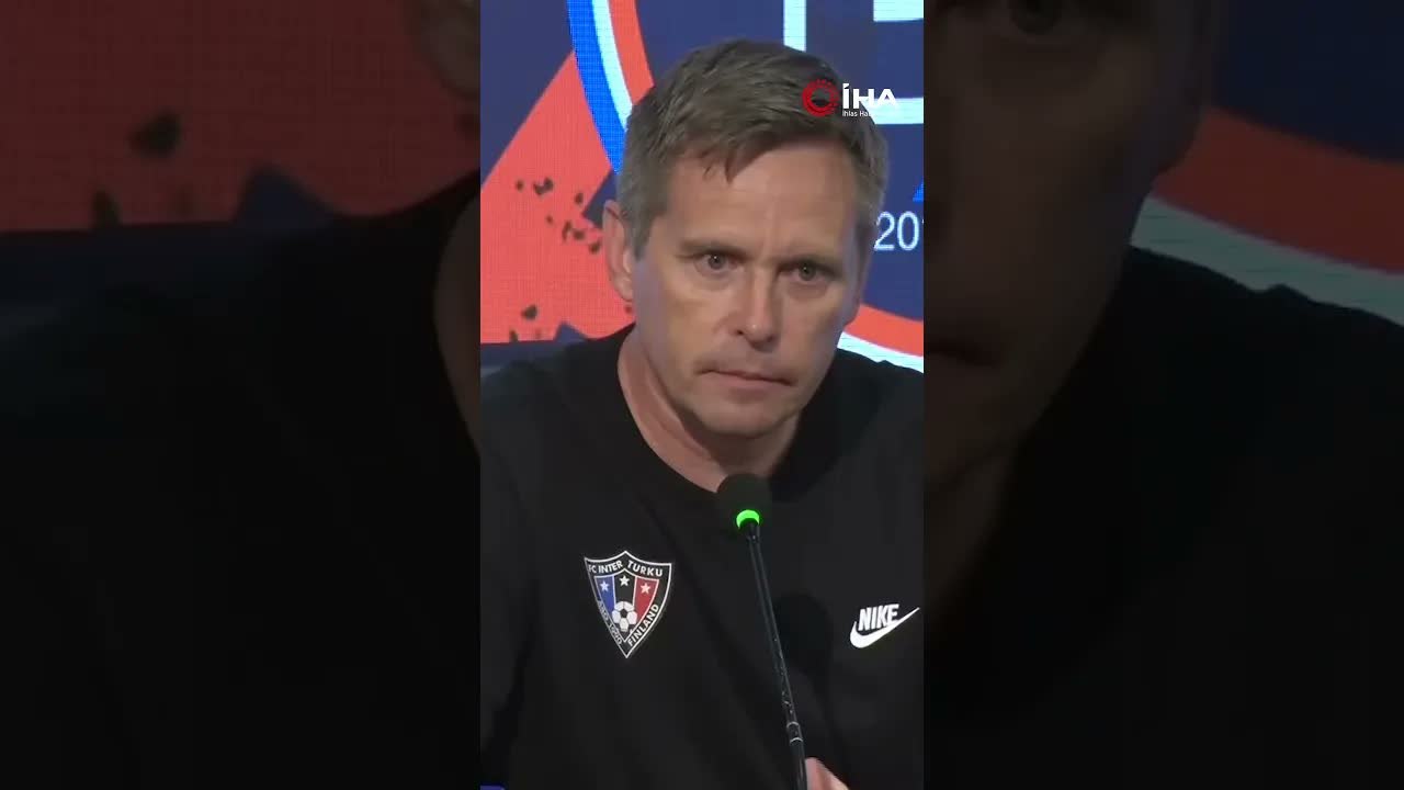 Başakşehir - Inter Turku maçı: Vesa Vasara: Turu geçme şansımız olabileceğini gösterdik