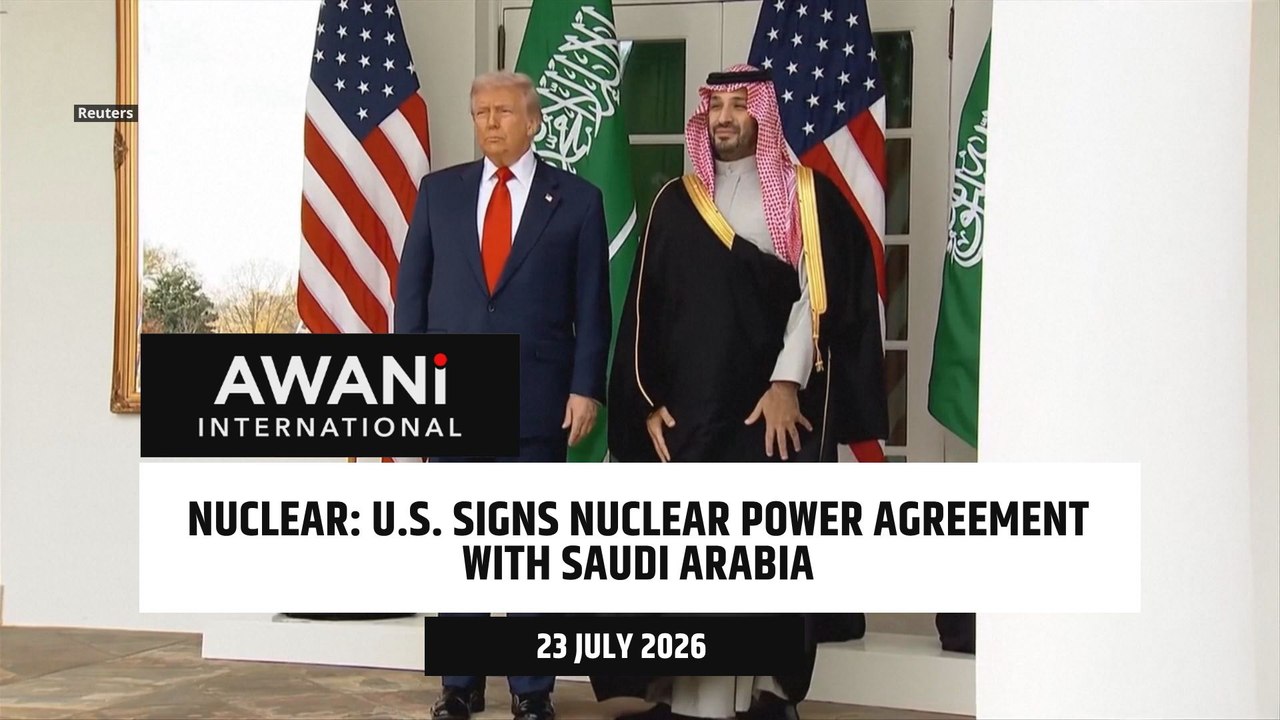 U.S. signs nuclear power agreement with Saudi Arabia