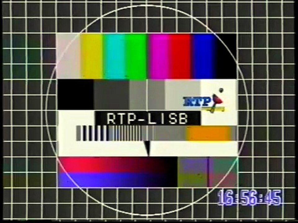 RTP Internacional - Color bars (com o Relógio) [1994]