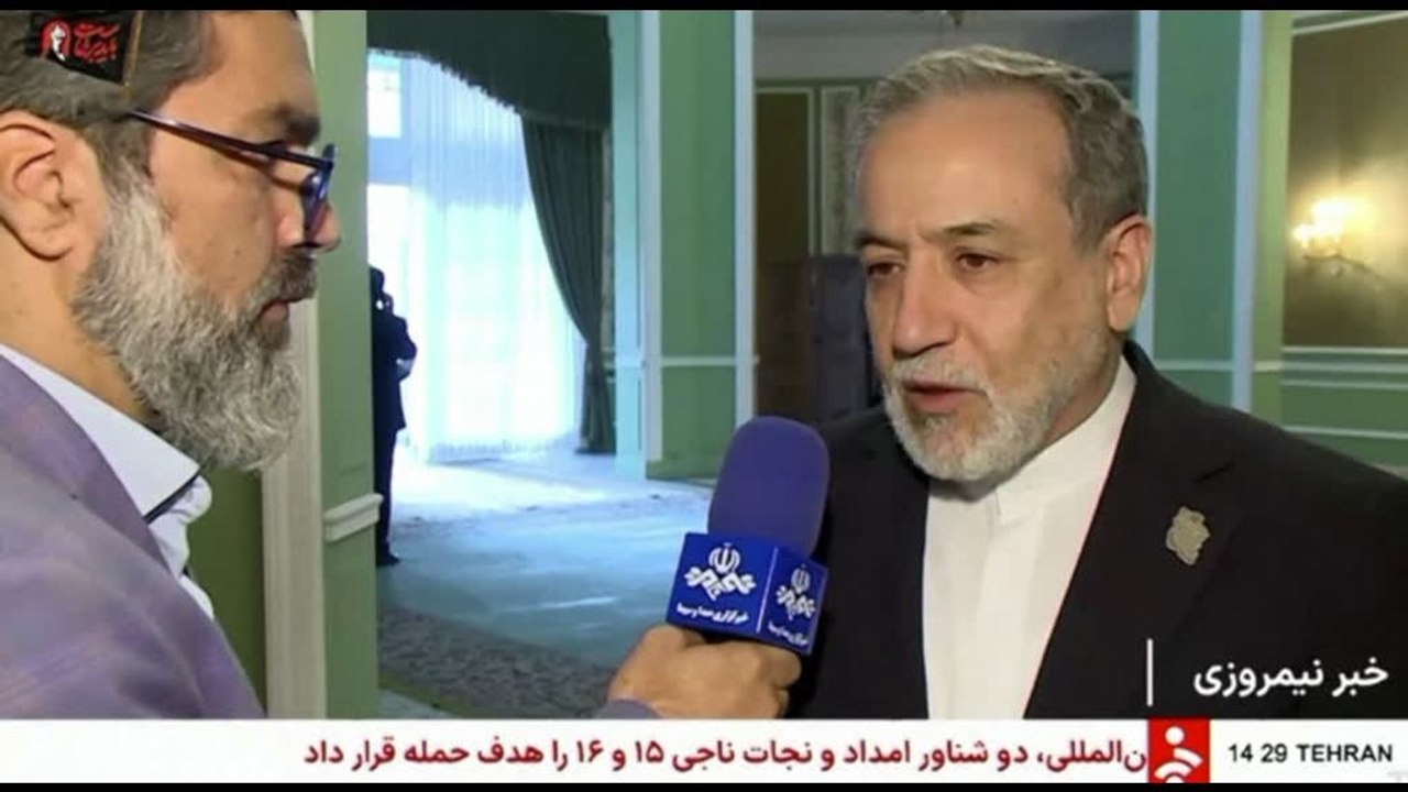 Araghchi (Iran): dall'America approccio irrazionale e autoritario