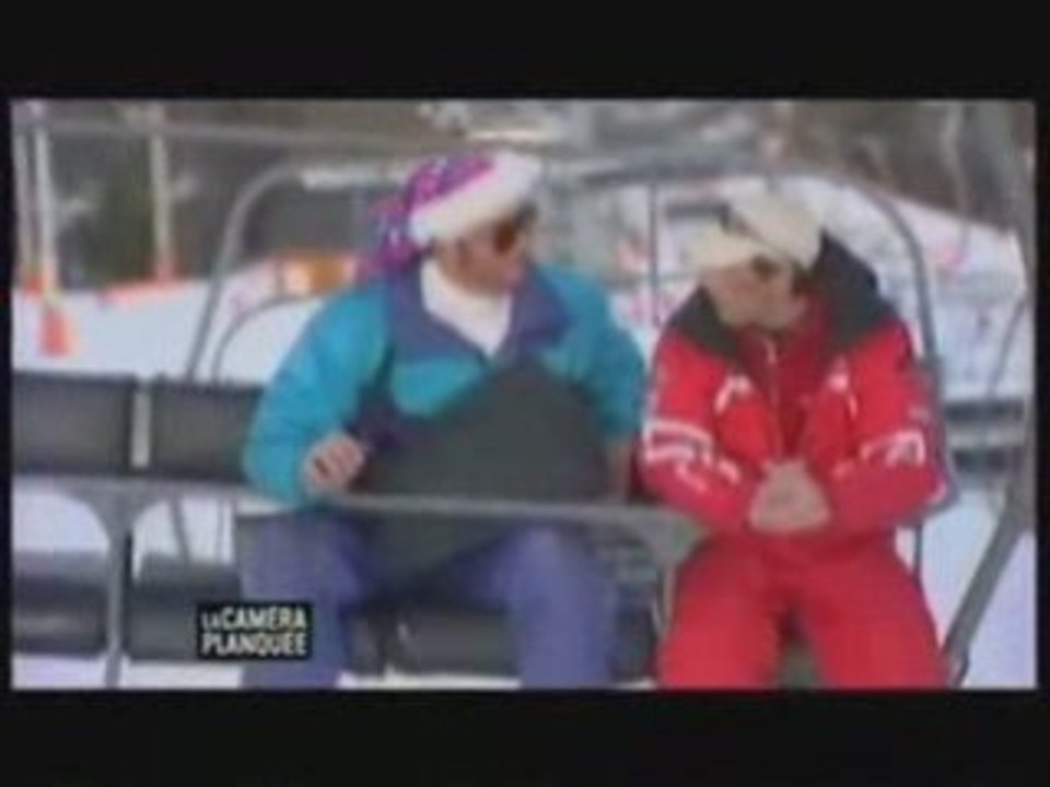François l'Embrouille Ski télésiège François Damiens