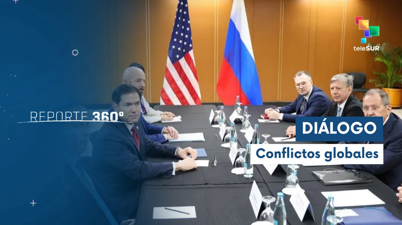 Cancilleres de Rusia y EE.UU. abordan conflicto en Ucrania y Medio Oriente
