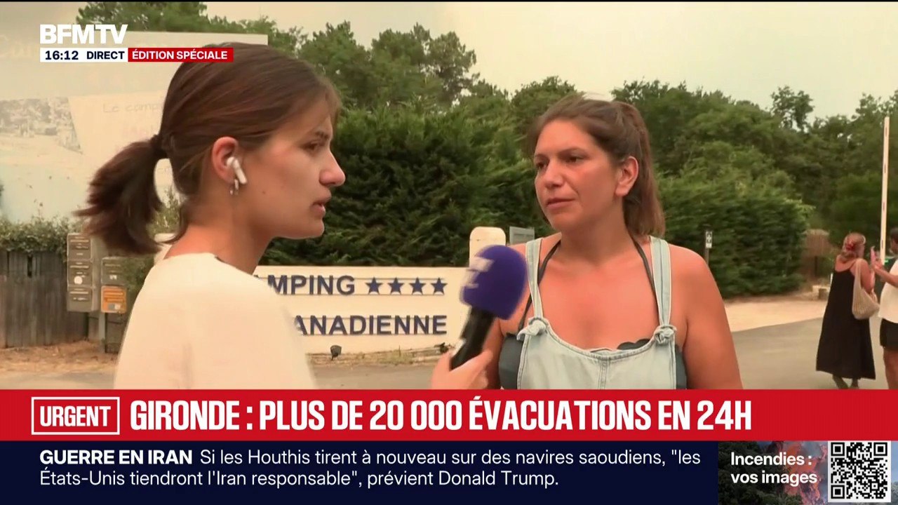 Incendies en Gironde: "On est sur le départ et...
