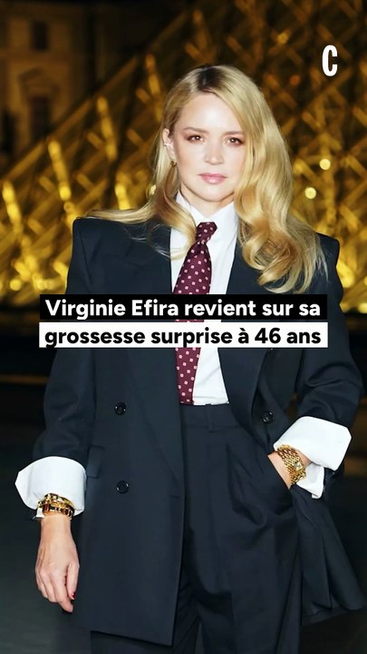 "Je pensais vraiment ne plus avoir d'enfant" : les confidences de Virginie Efira sur sa grossesse surprise à 46 ans