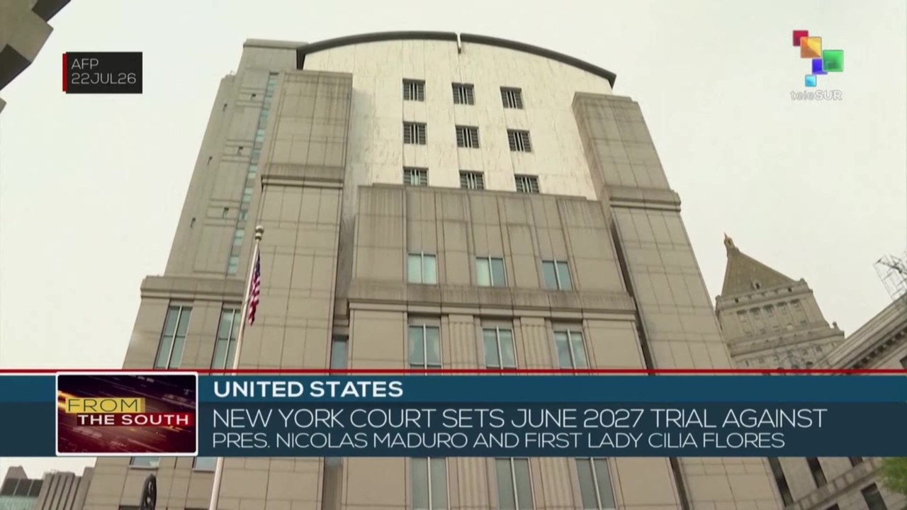 U.S. | NY court sets June 2027 trial against Pres. Maduro & 1st Lady Cilia