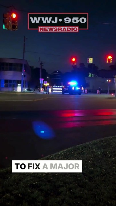 Repairs underway to major Woodward Avenue water main break
