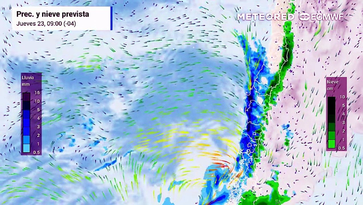Se aproxima nueva opción de lluvia en Santiago