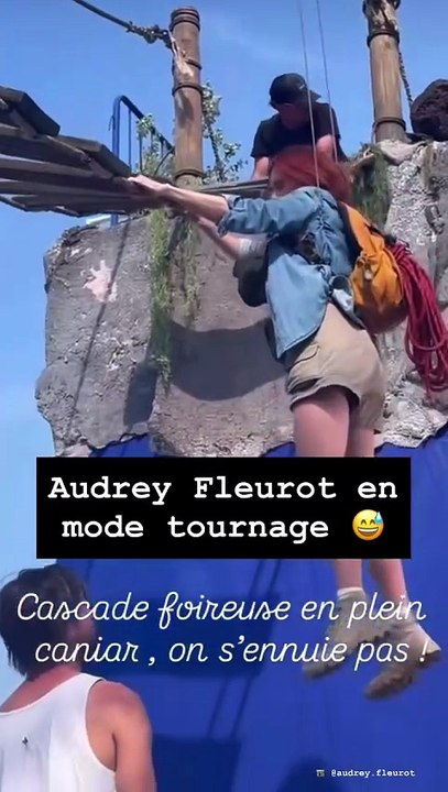 Audrey Fleurot: Coulisses incroyables et cascades hilarantes sur Instagram !