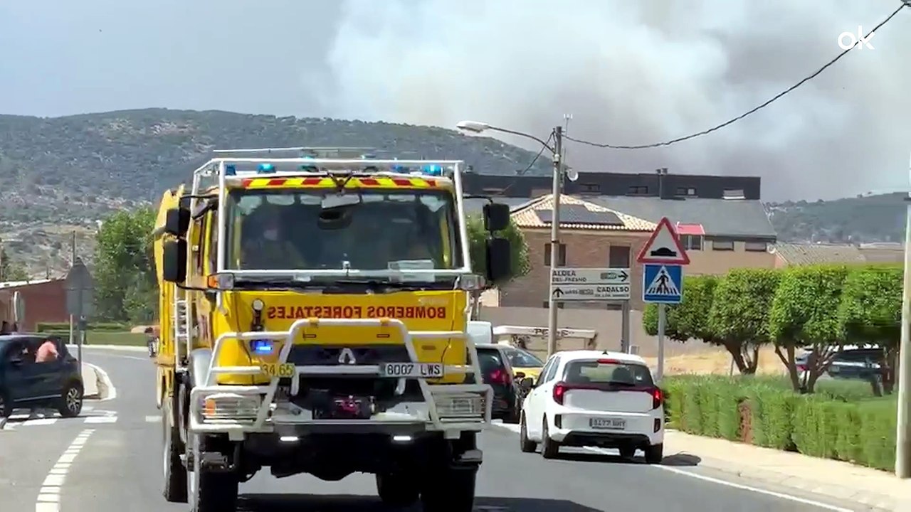 Nuevo incendio en Villa del Prado, confinan al pueblo y Ayuso avisa: «Vienen horas muy complicadas»