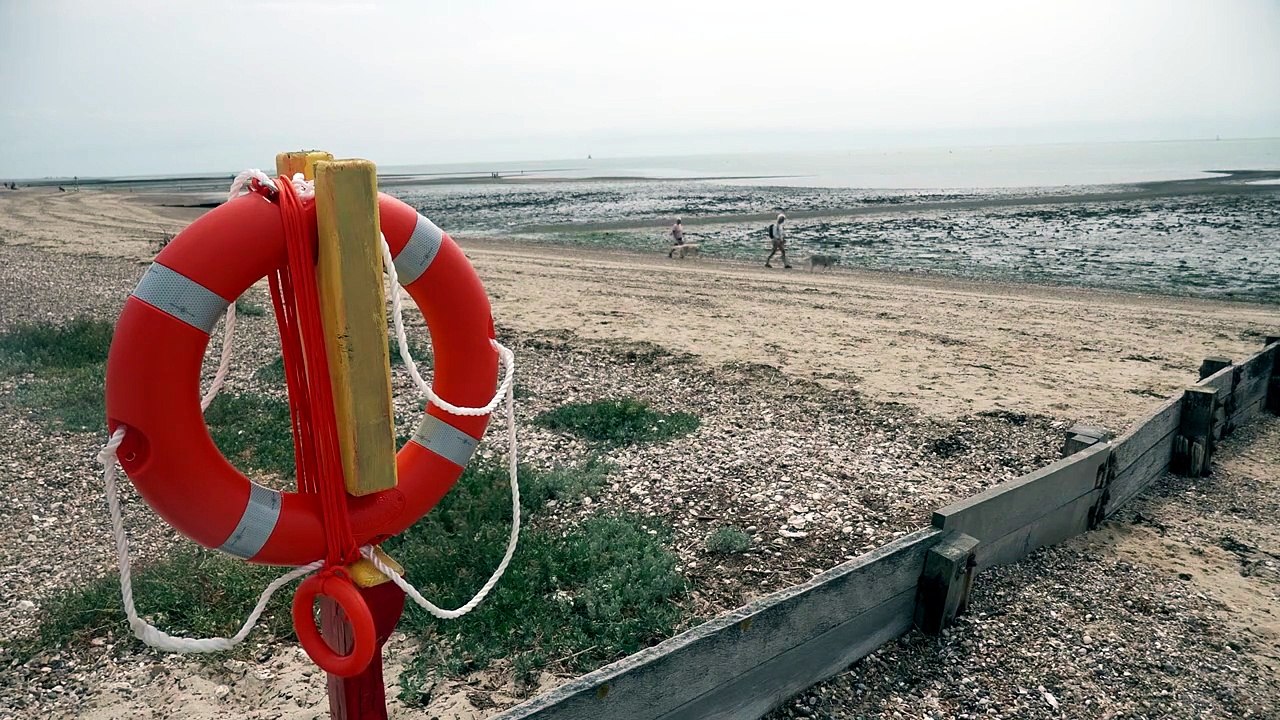 Scene in West Mersea as teenage girl and woman from London die after getting into difficulty at beach
